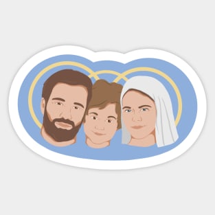 The Holy Family Sticker